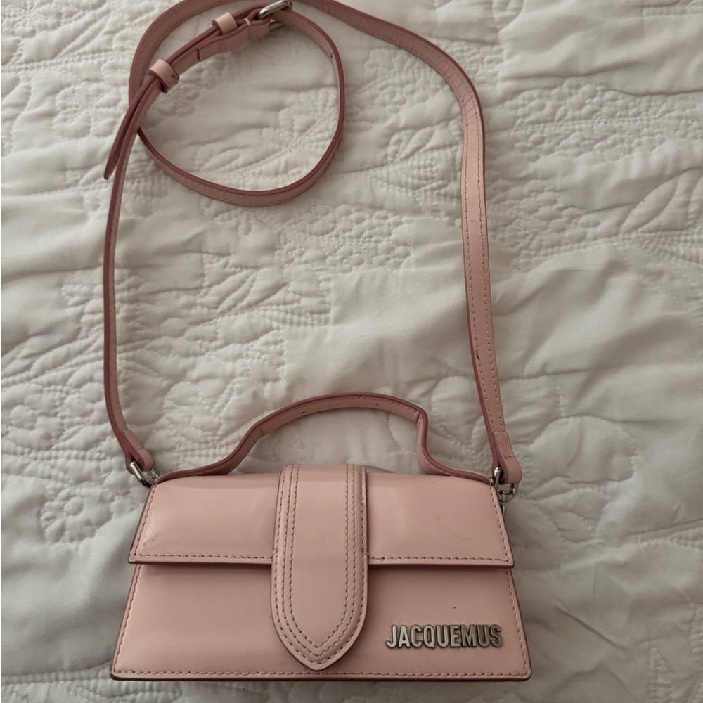 JACQUEMUS PRINK SMALL CROSSBODY BAG